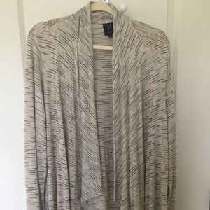 Open front cardigan